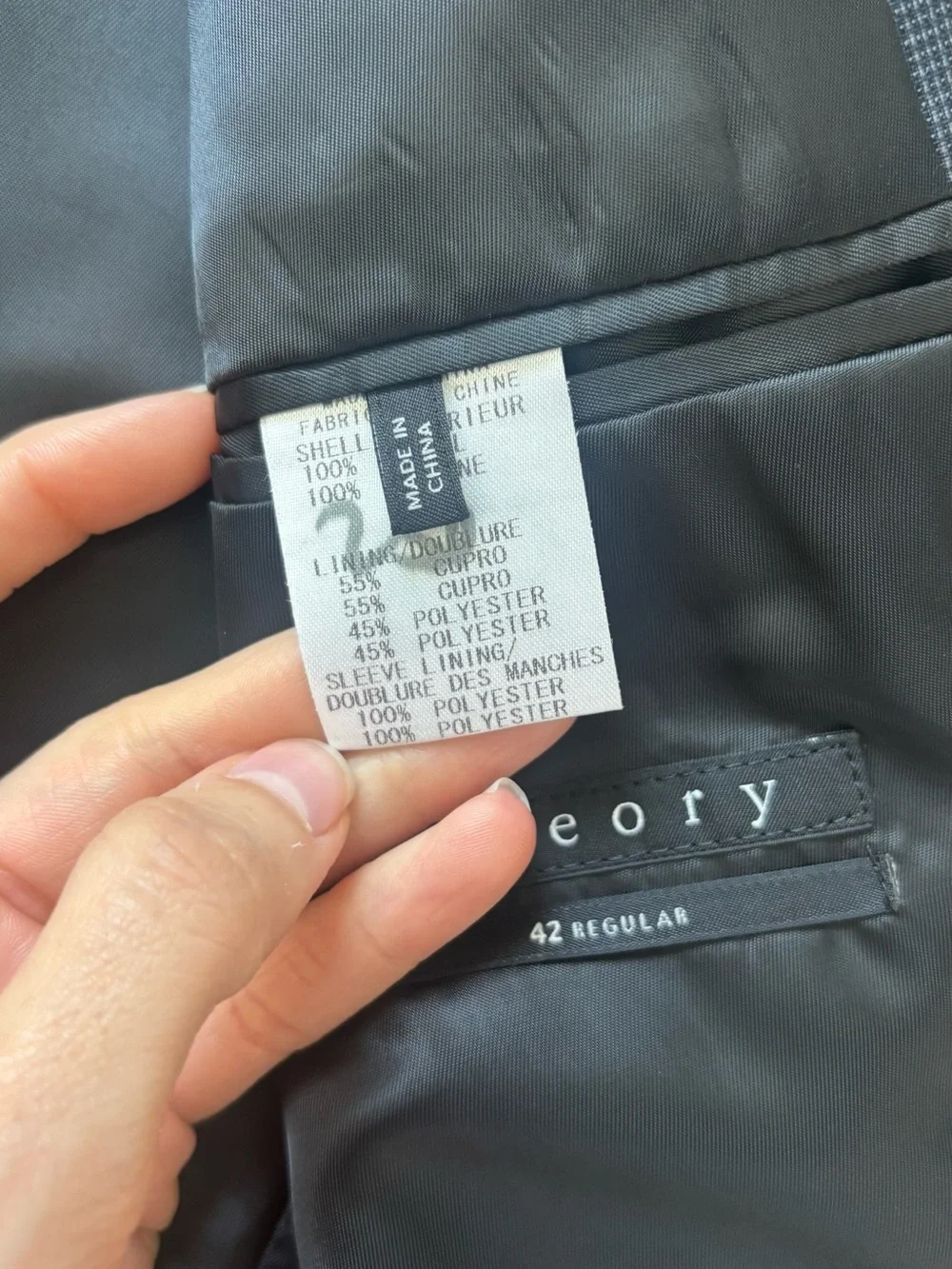 Theory classic suit